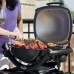 Weber Q 1400 STAND DARK GREY tmavošedý se stojanem elektrický gril